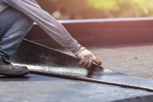 Professional Exterior Waterproofing technician working in Rhoadesville, VA
